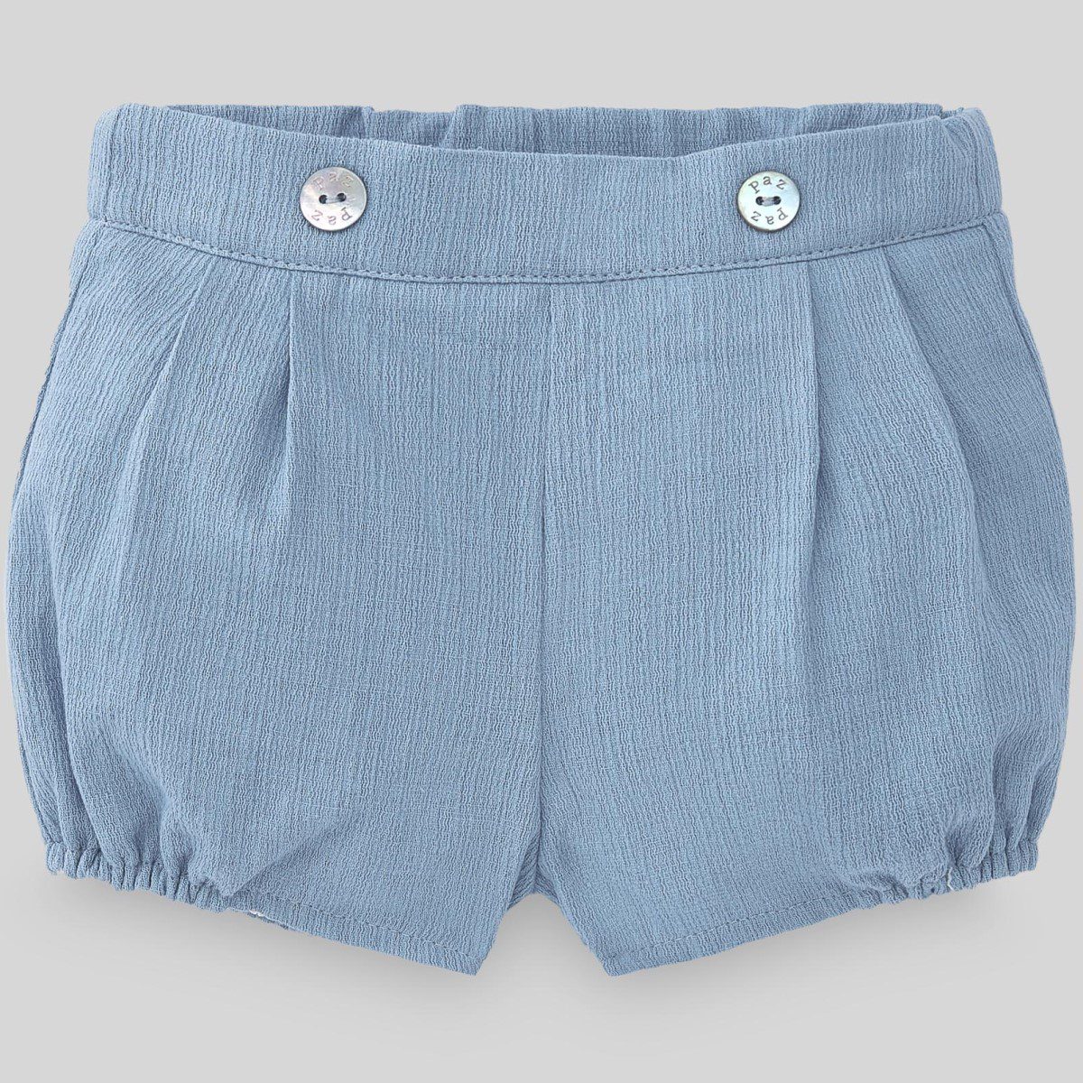 CEO Woven Blouse & Aperta Short | White/Ocean Blue