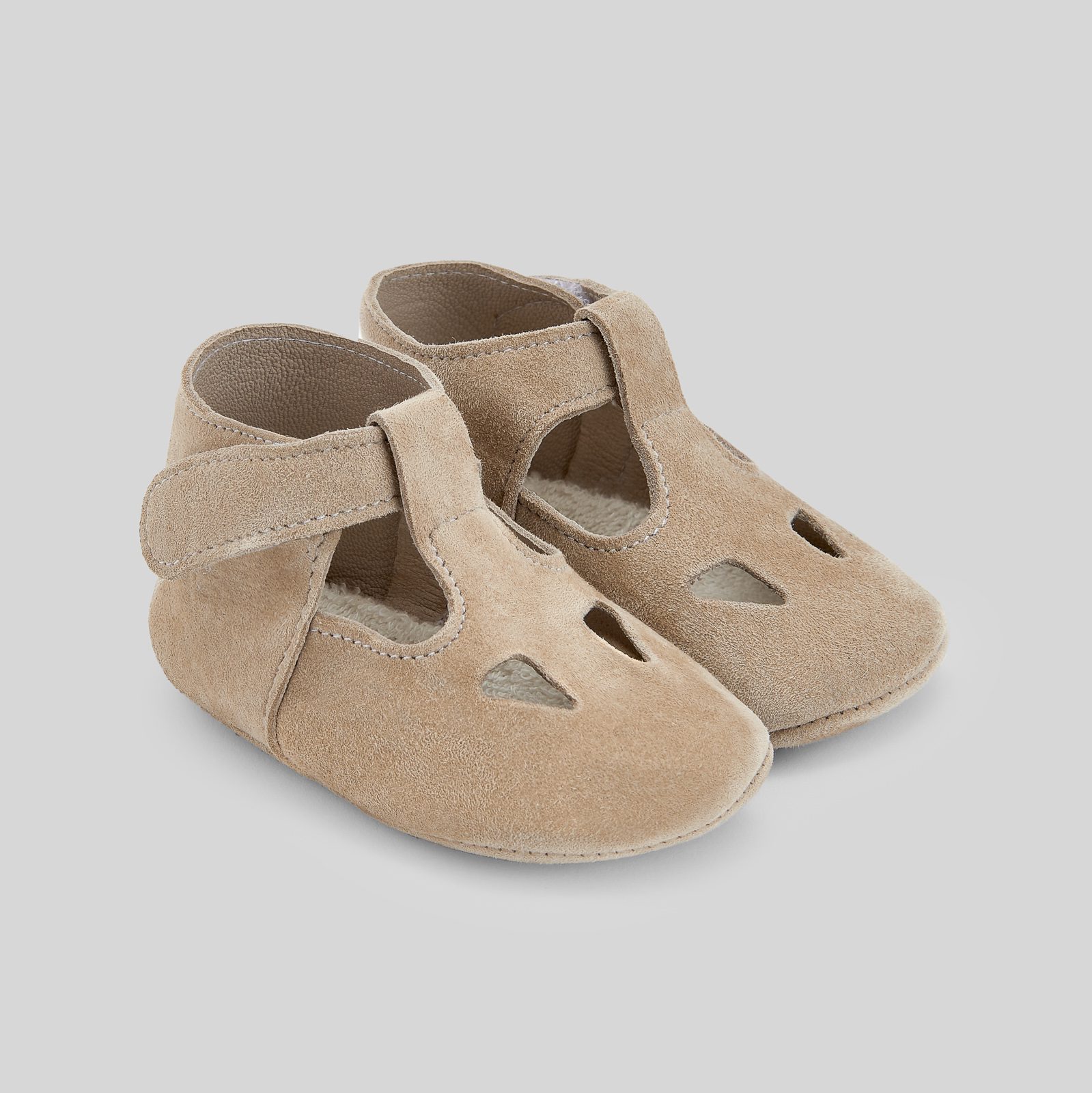 Espantapajaros Woven New Born Shoes | Light Brown