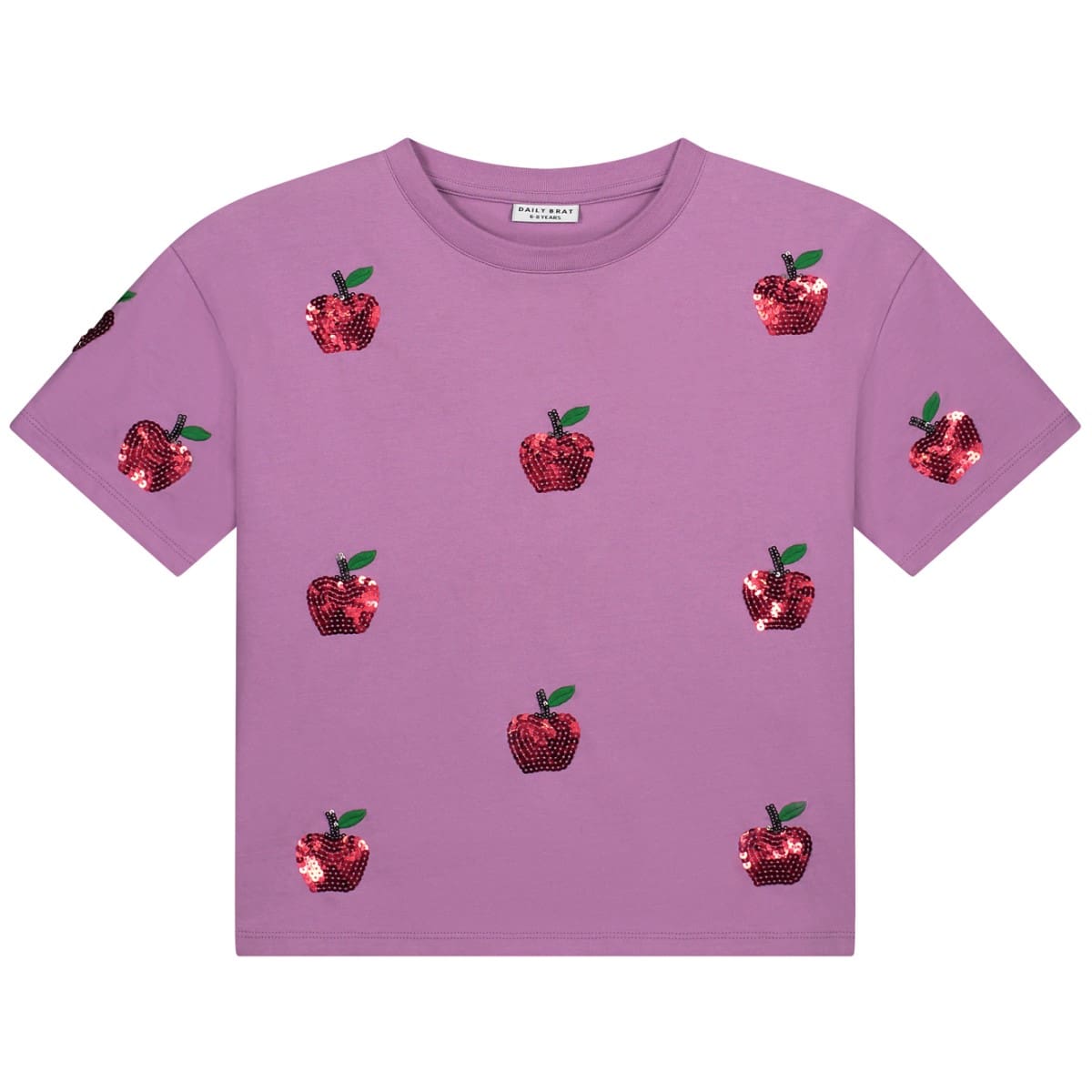 Apple Tshirt Lilavender