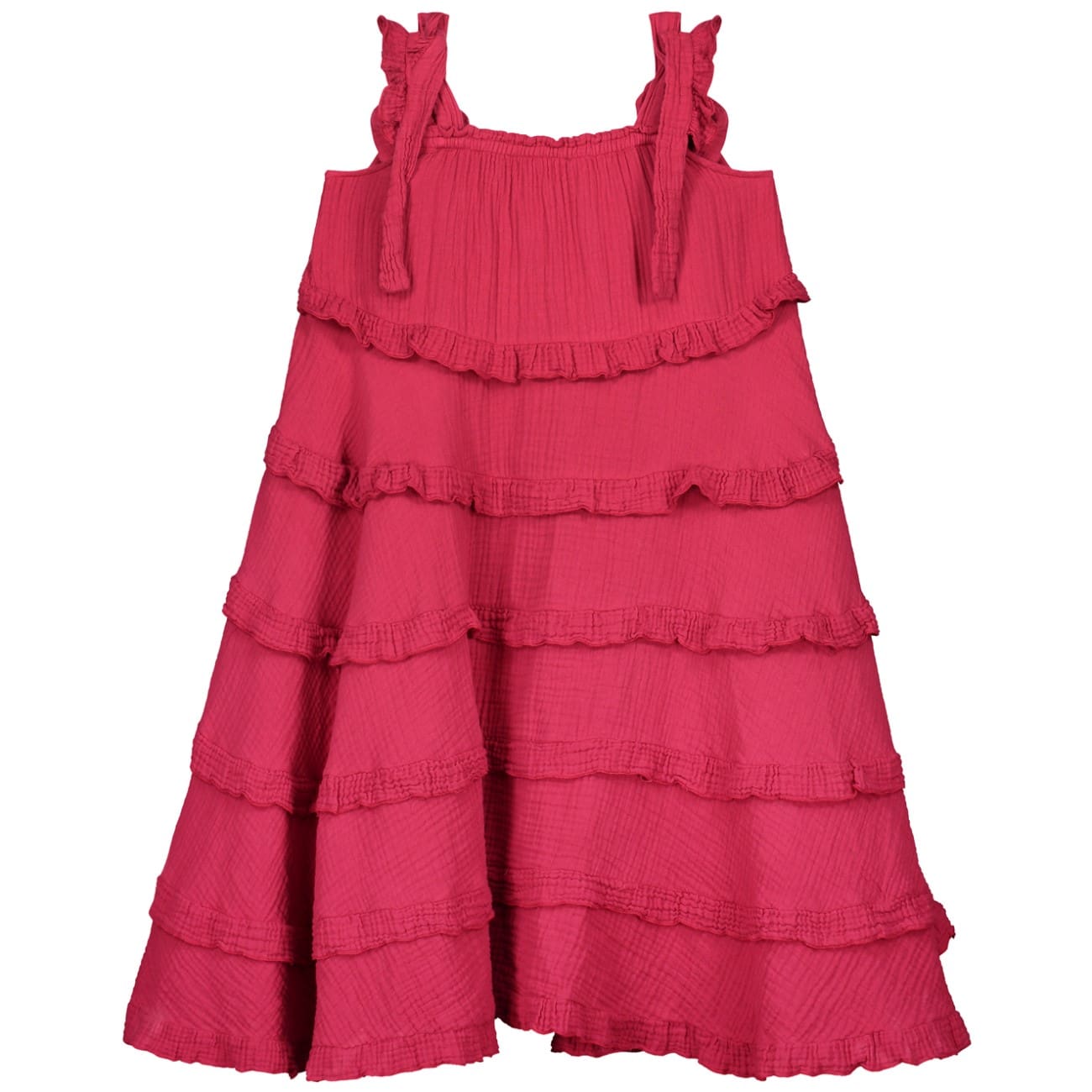Ruffle Galore Dress Romance Red