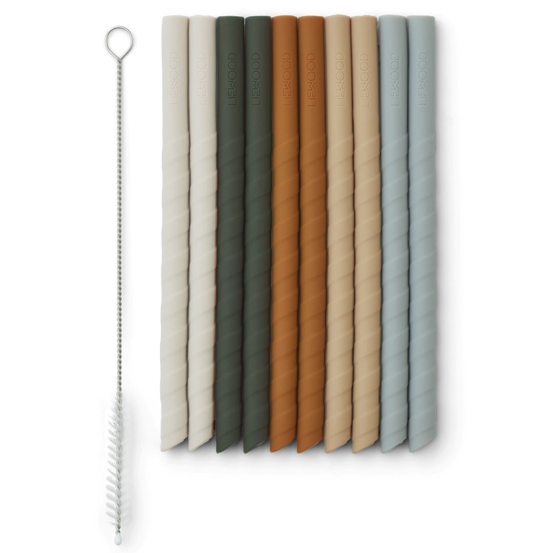 10 Pack Timoti Straw | Mustard Multi Mix