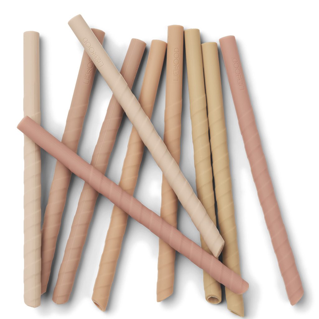 10 Pack Timoti Straw | Dark Rose Multi Mix