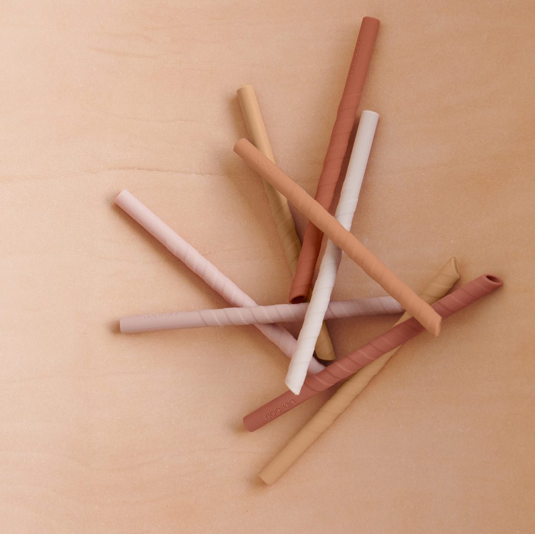 10 Pack Timoti Straw | Dark Rose Multi Mix