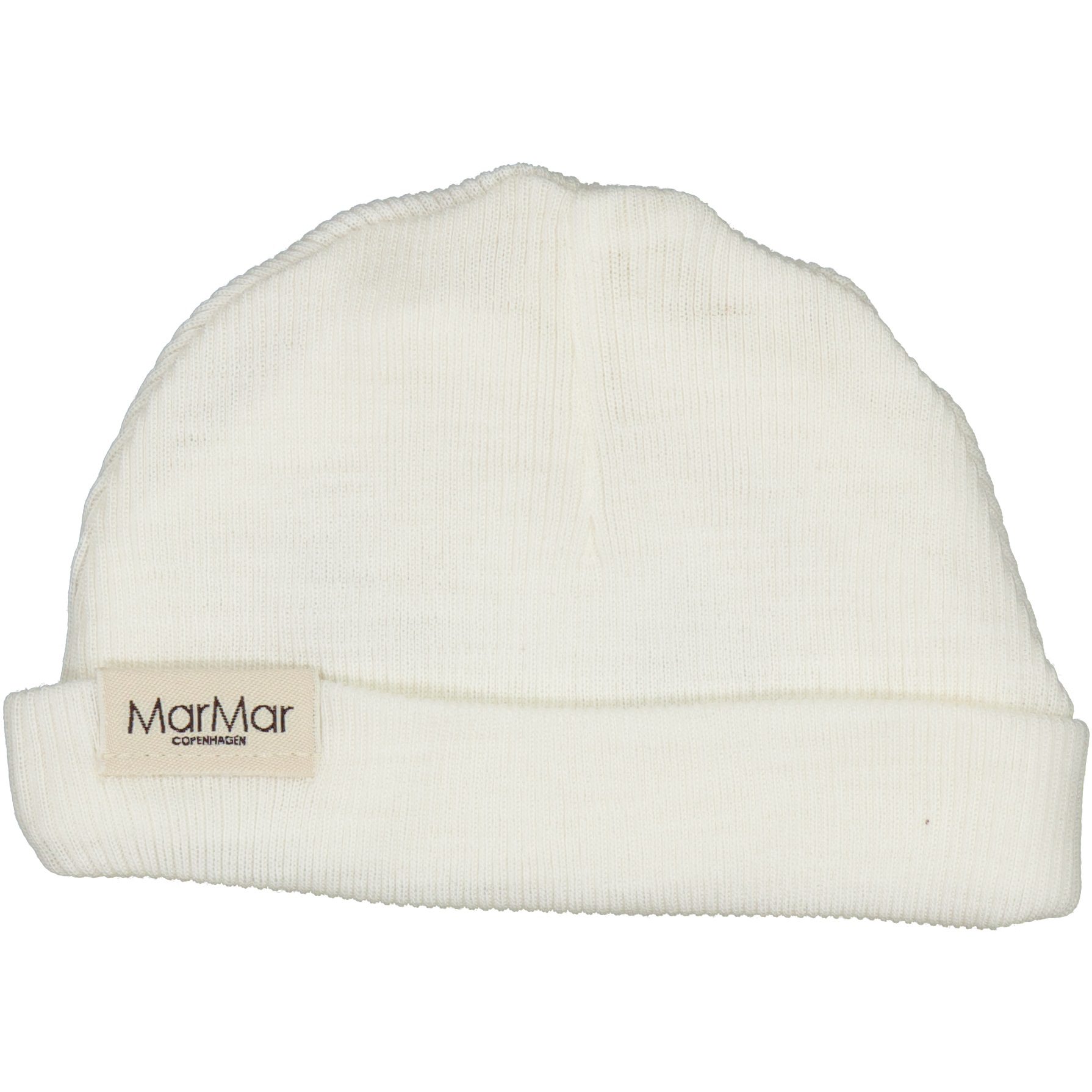 Aiko Wool Rib Baby Hat | Natural