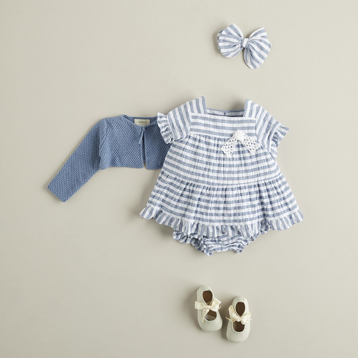 Baby Stripe Print Dress