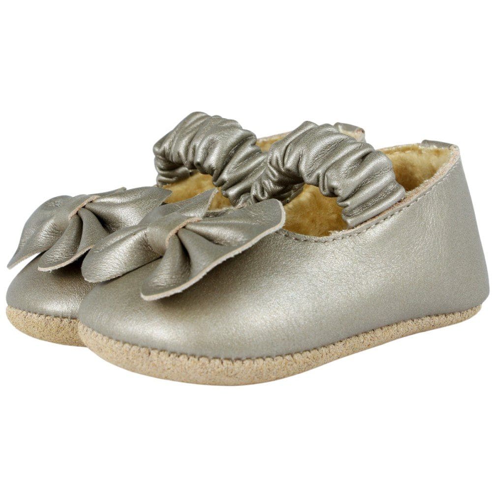 Neni | Champagne Metallic Leather