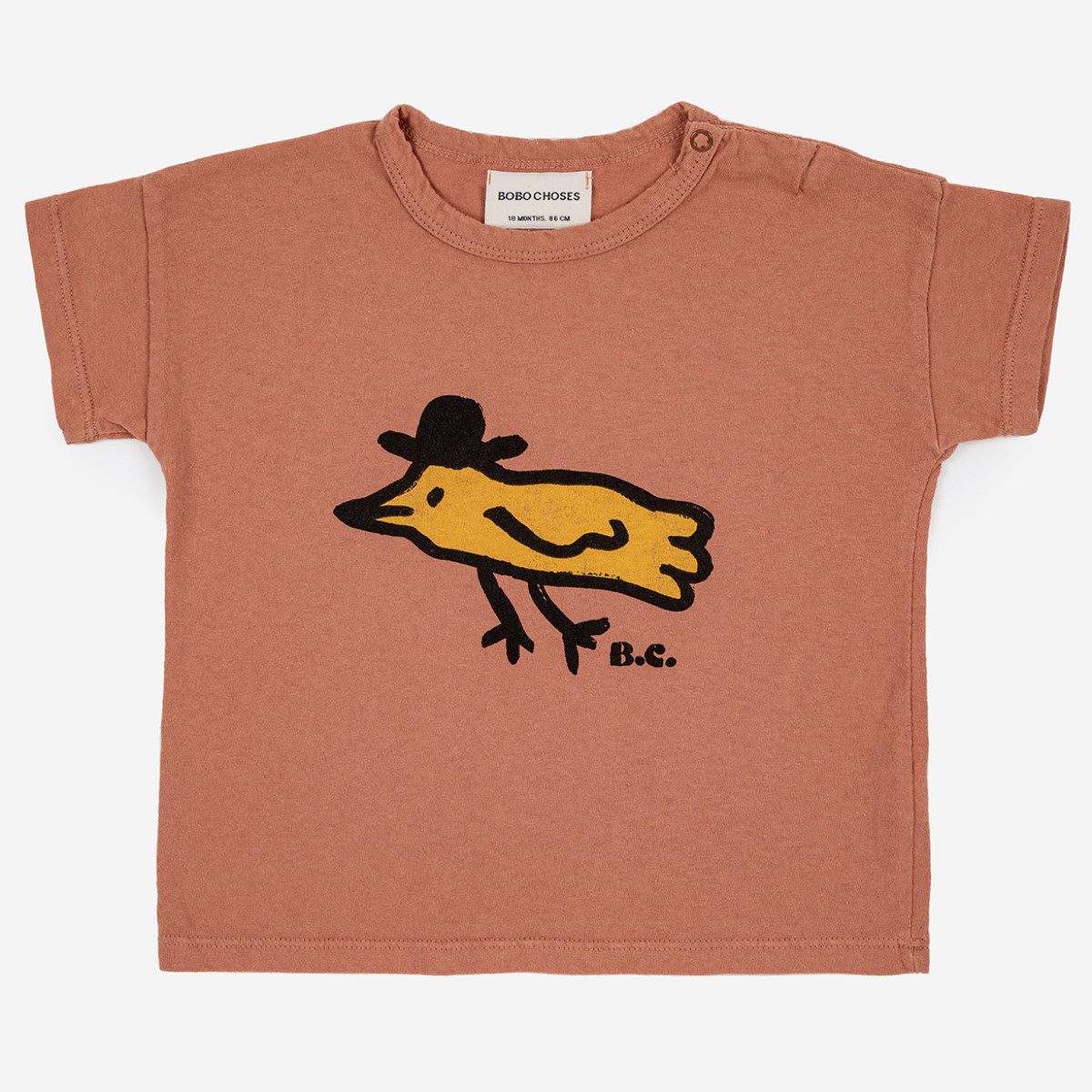 Mr Birdie T-Shirt & Blue Stripe Shorts