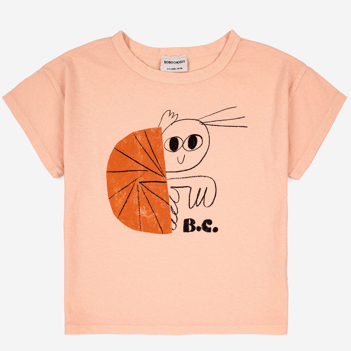 Hermit Crab T-Shirt & Multicolor Fish All Over Woven Shorts