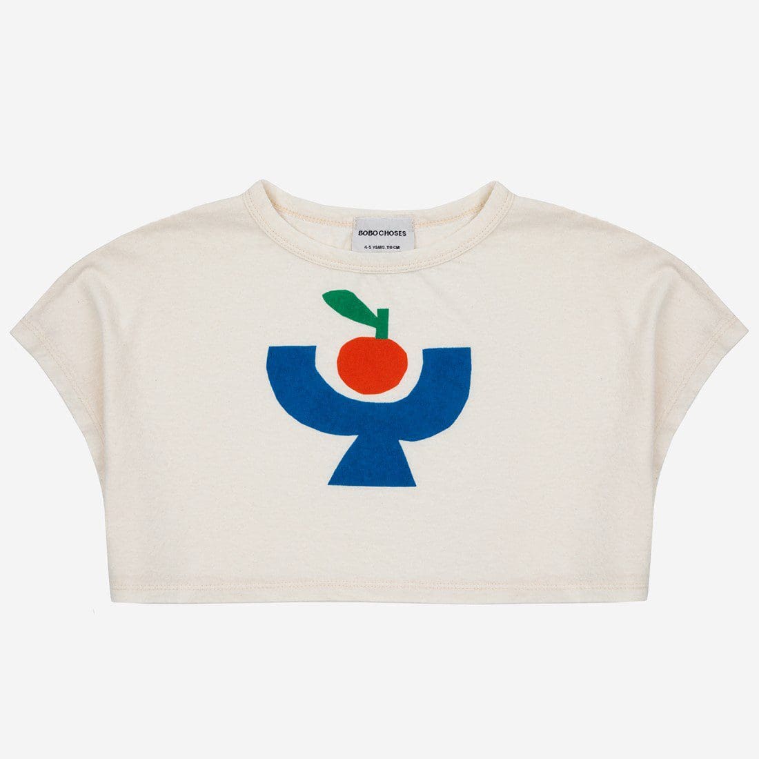 Tomato Plate Cropped Tshirt
