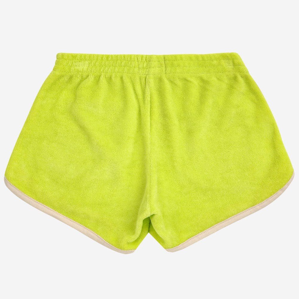 Green Terry Shorts