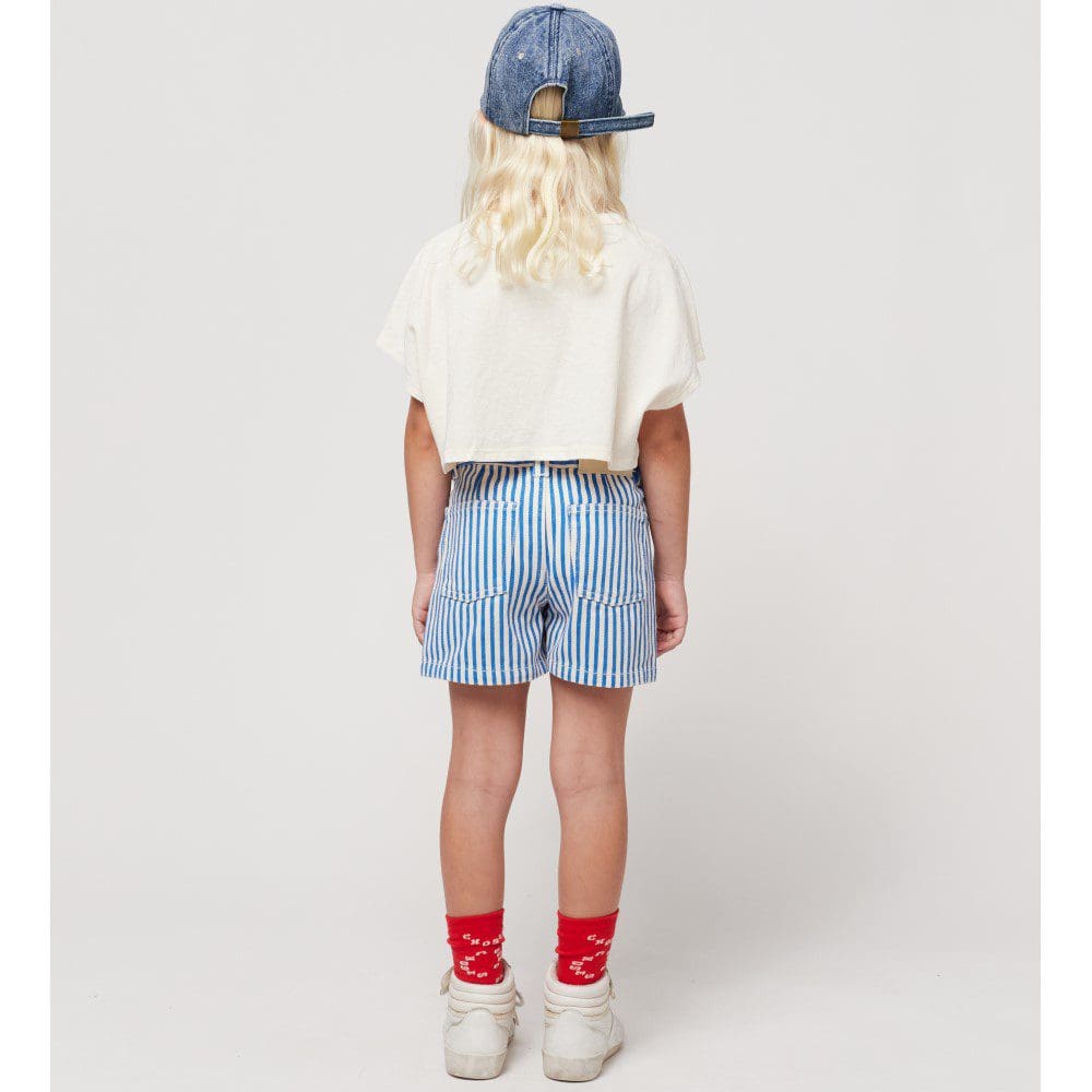 Bobo Choses Circle Stripes Woven Shorts