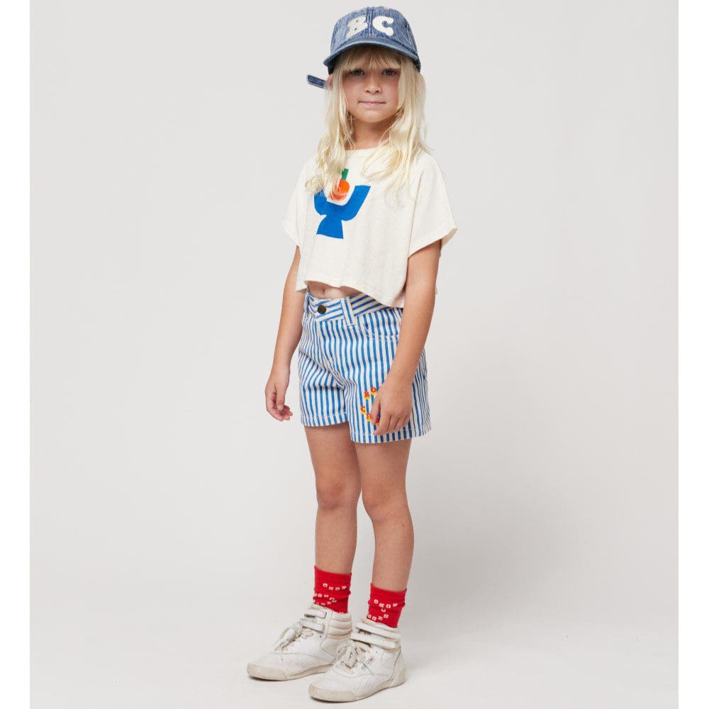 Tomato Plate Cropped Tshirt