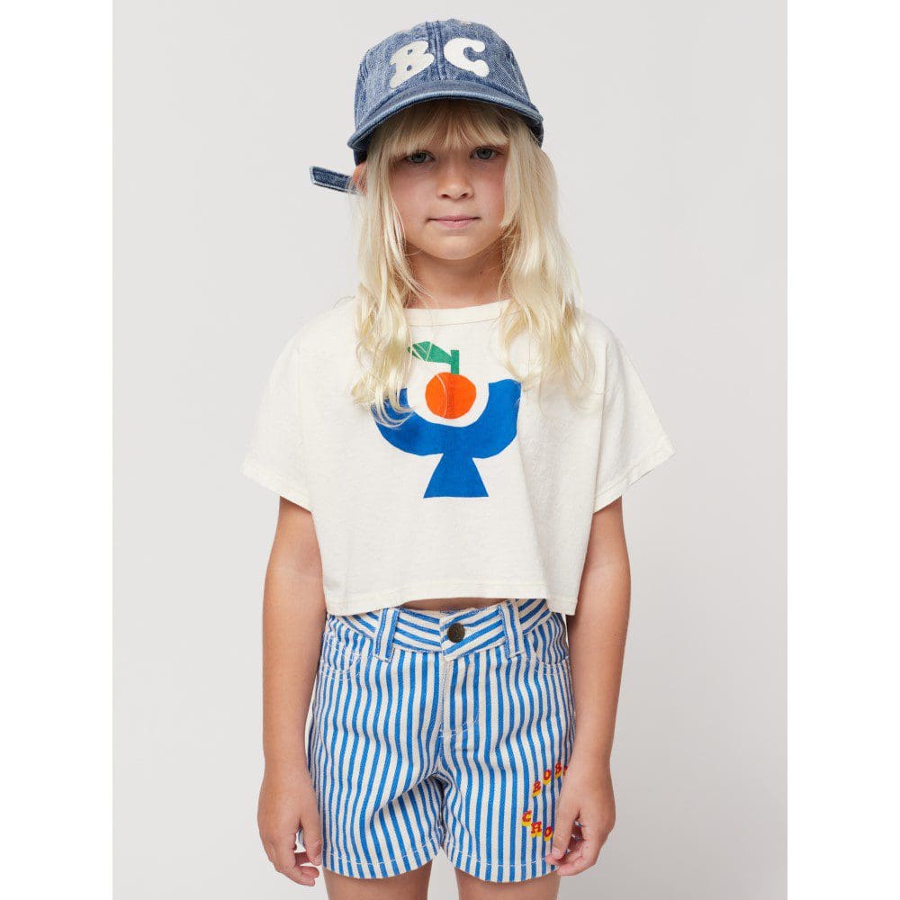 Tomato Plate Cropped Tshirt