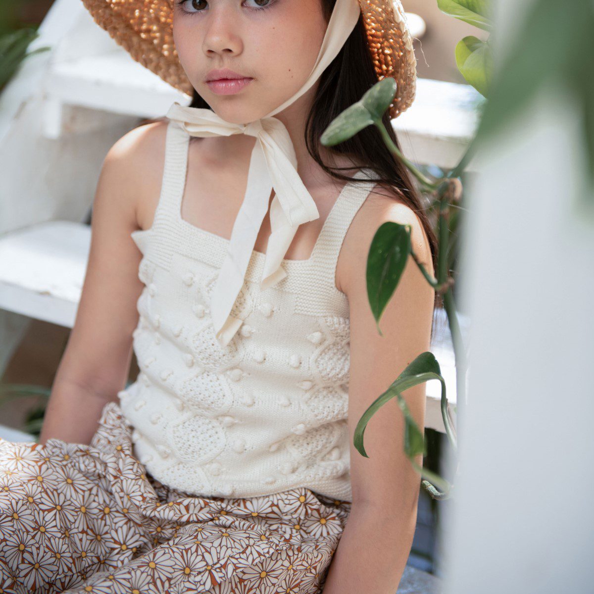 Pompom Top & Linda Daisies Trousers