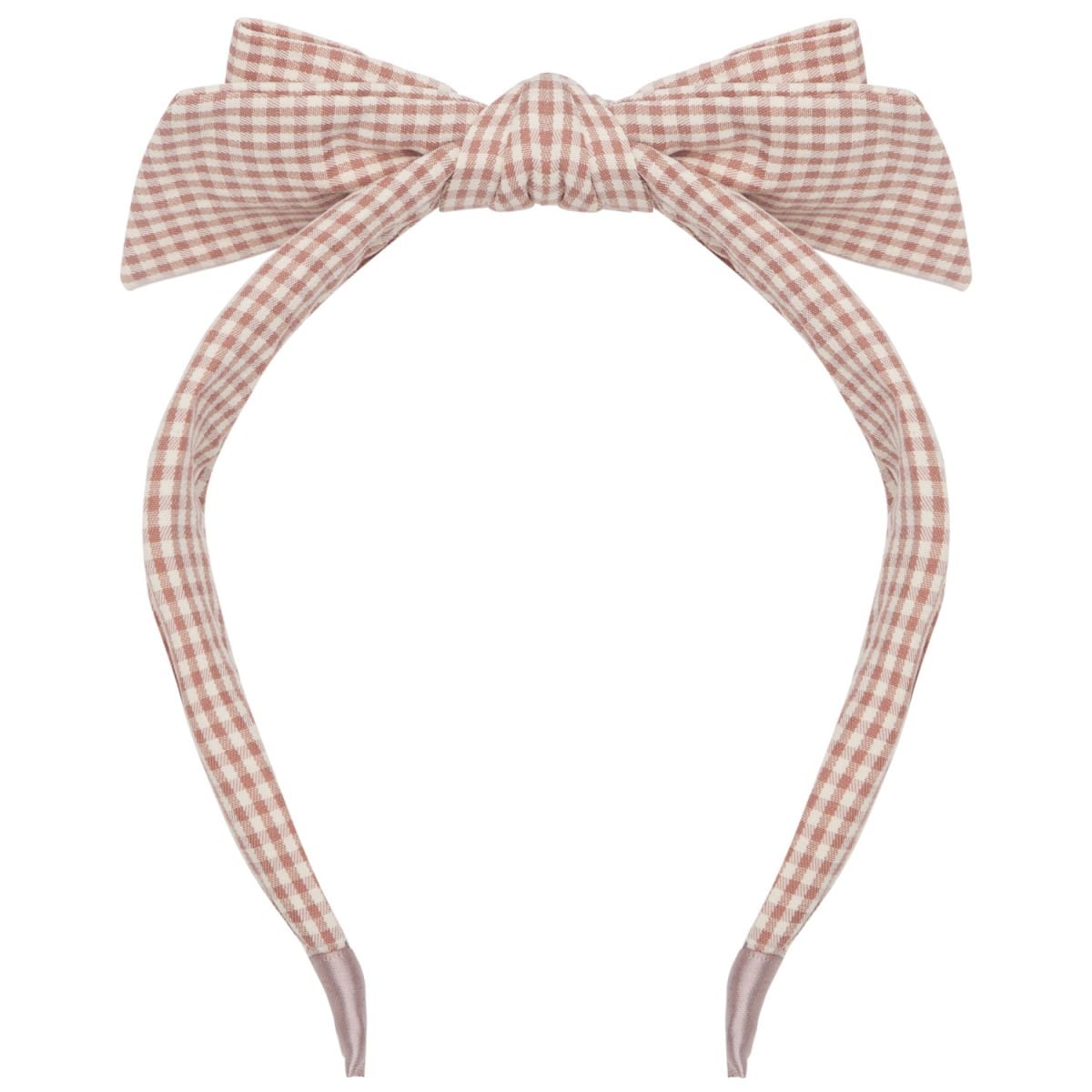 Gingham Edie Bow Alice Band