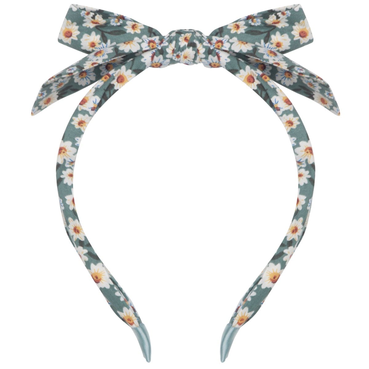 Green Edie Bow Alice Band