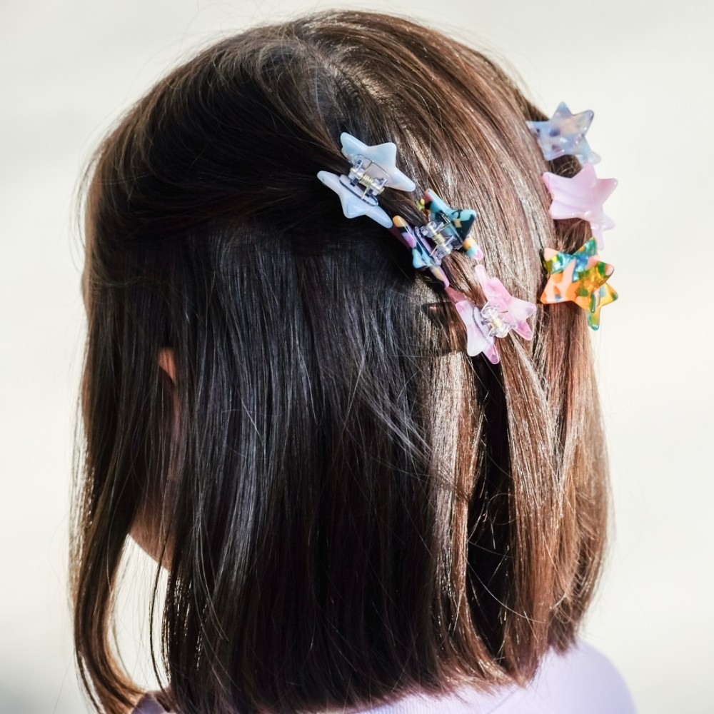 Mini Star Claw Clips