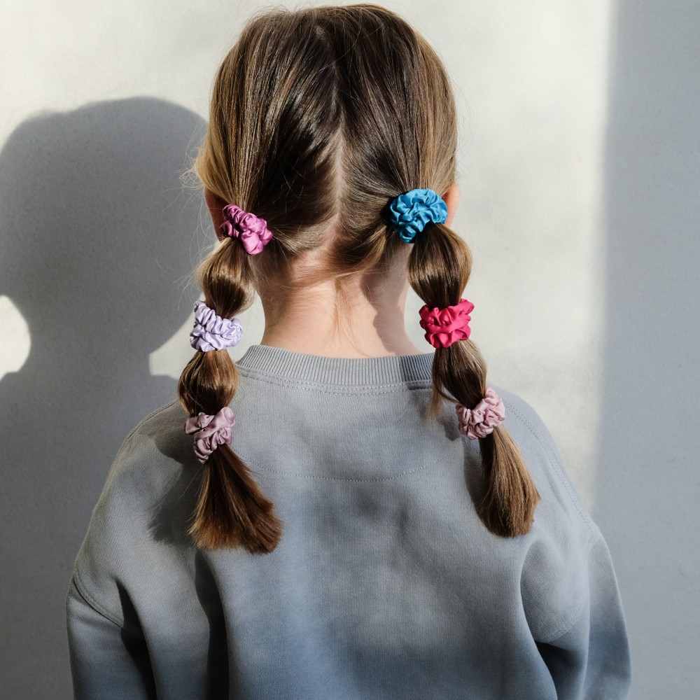 Satin Mini scrunchies
