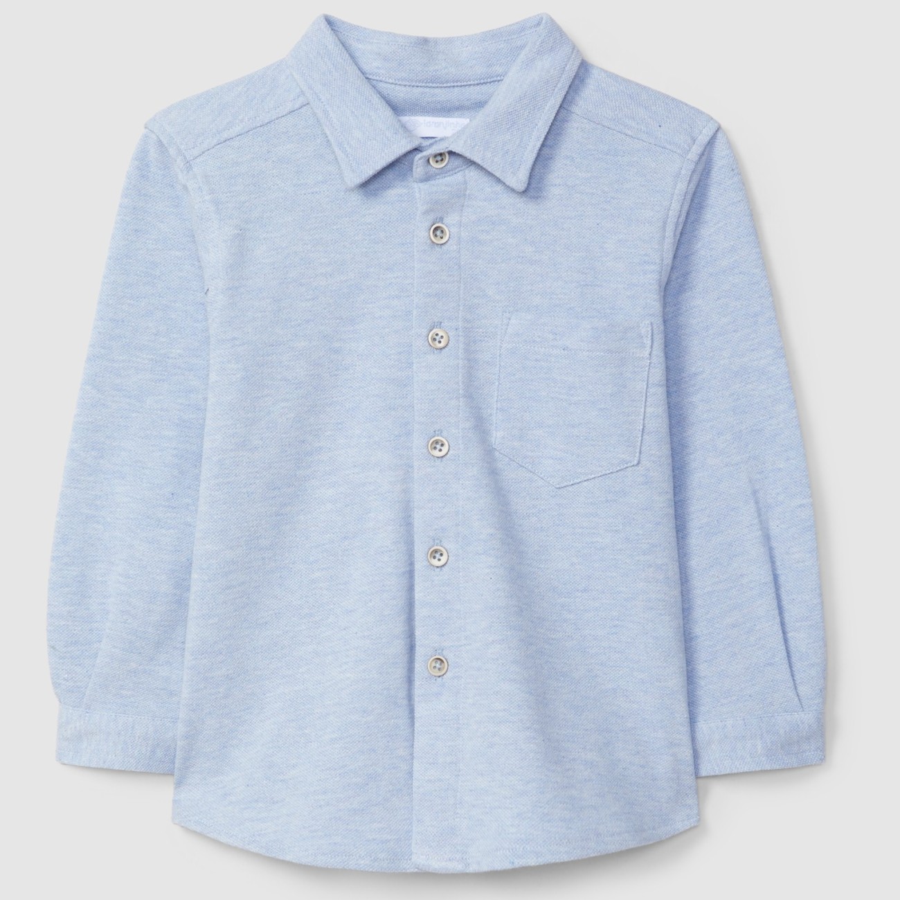 Piqué Shirt W/ Pocket