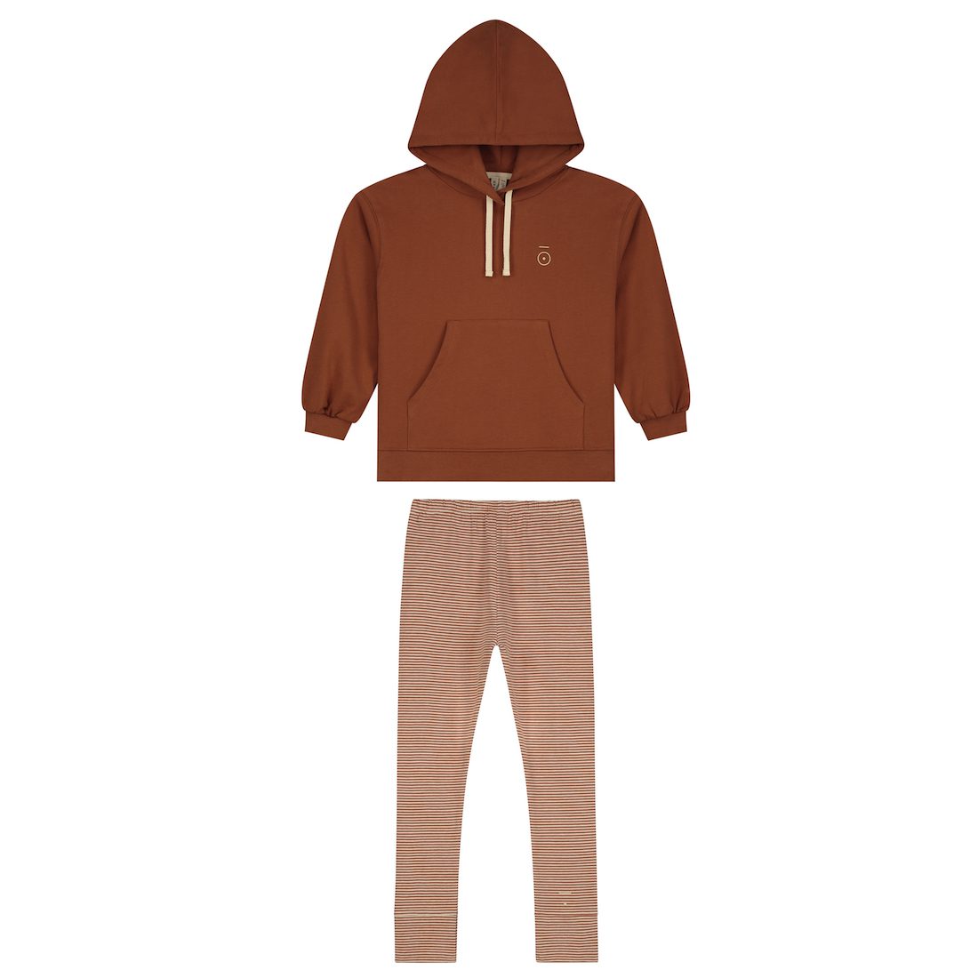 Autumn Hoodie & Cream Autumn Leggings