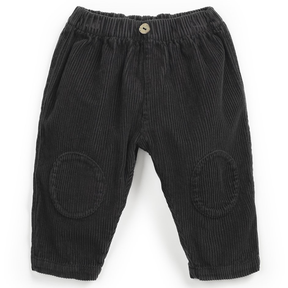 3 Piece Set | Jersey L/S Top, Checked Woven Shirt & Corduroy Trousers