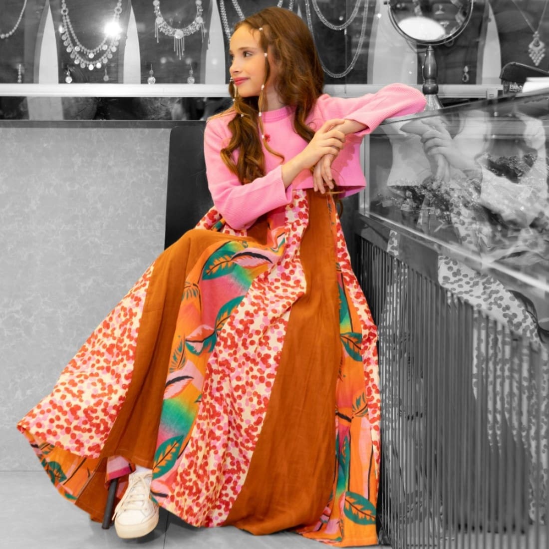 Flower Power Kaftan | Pink