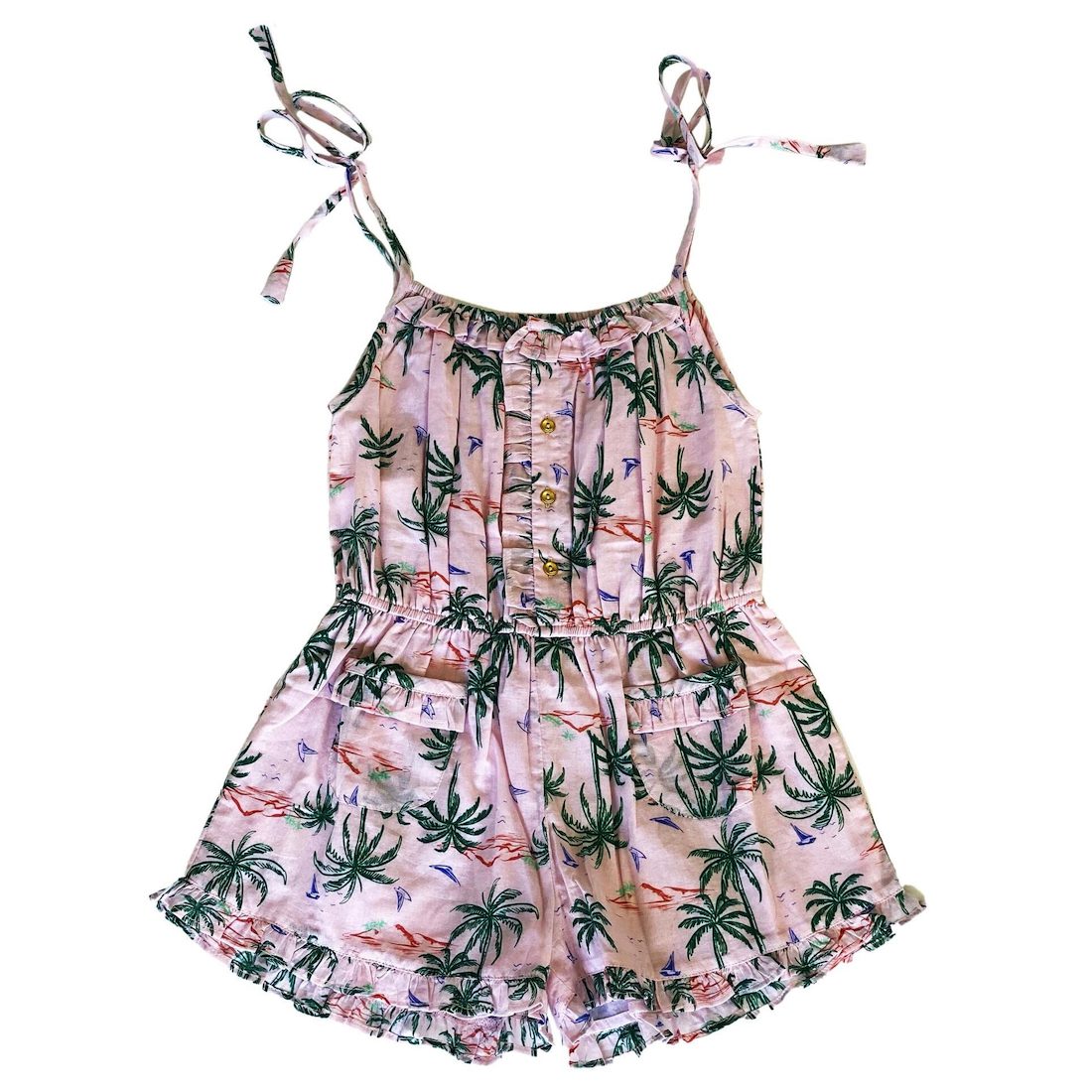 Ayanna Jumpsuit | Pink Pacific