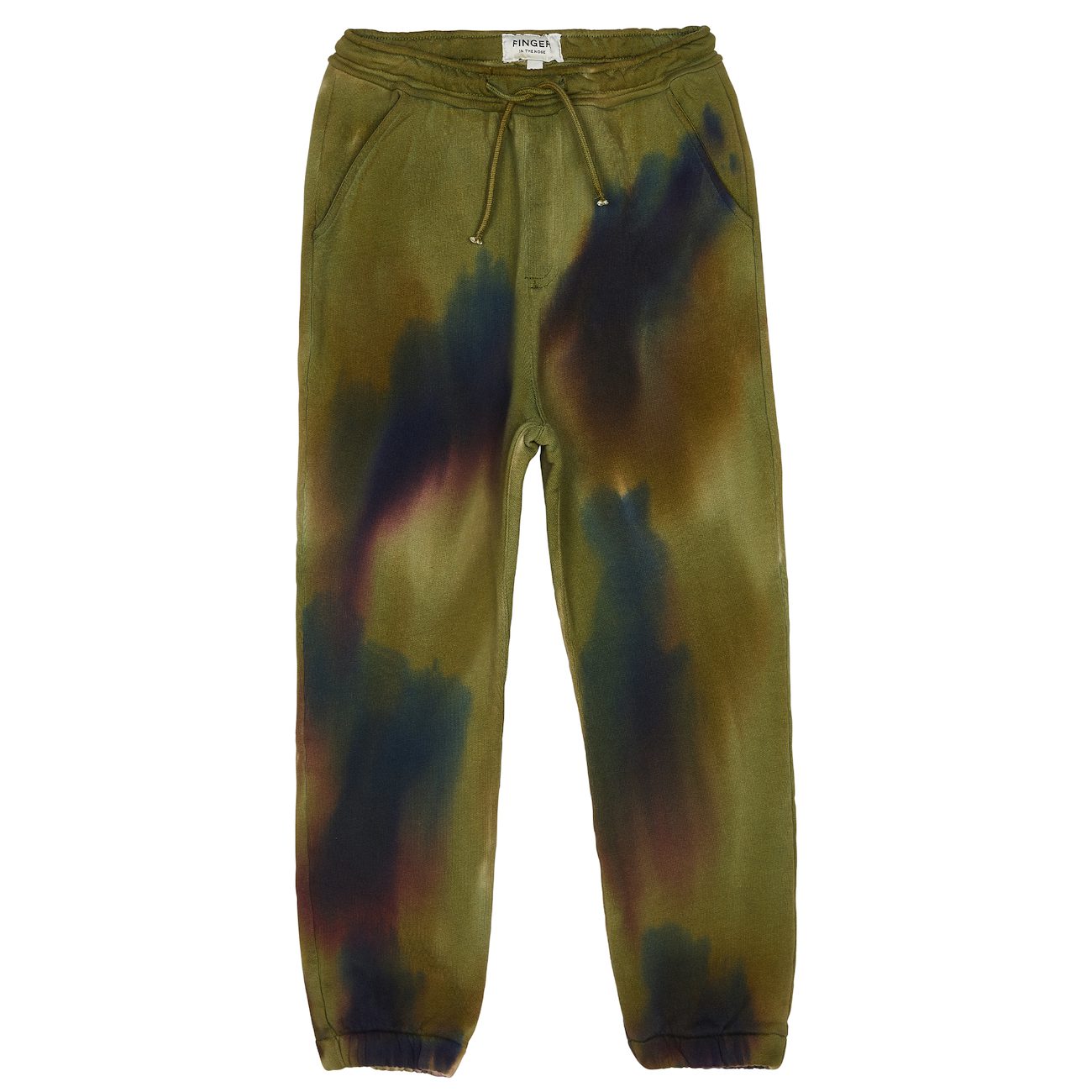 Condor Tie & Dye Loose Fit Sweatpants | Dark Olive