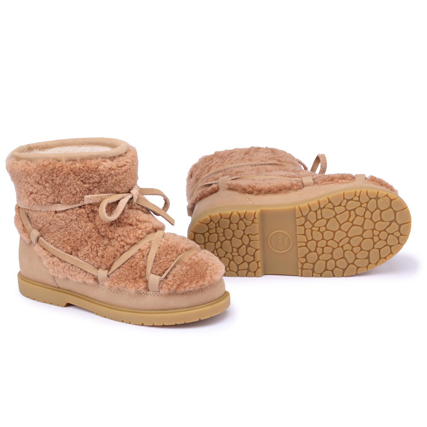 Inuka Lining | Beige Curly Sheep Wool