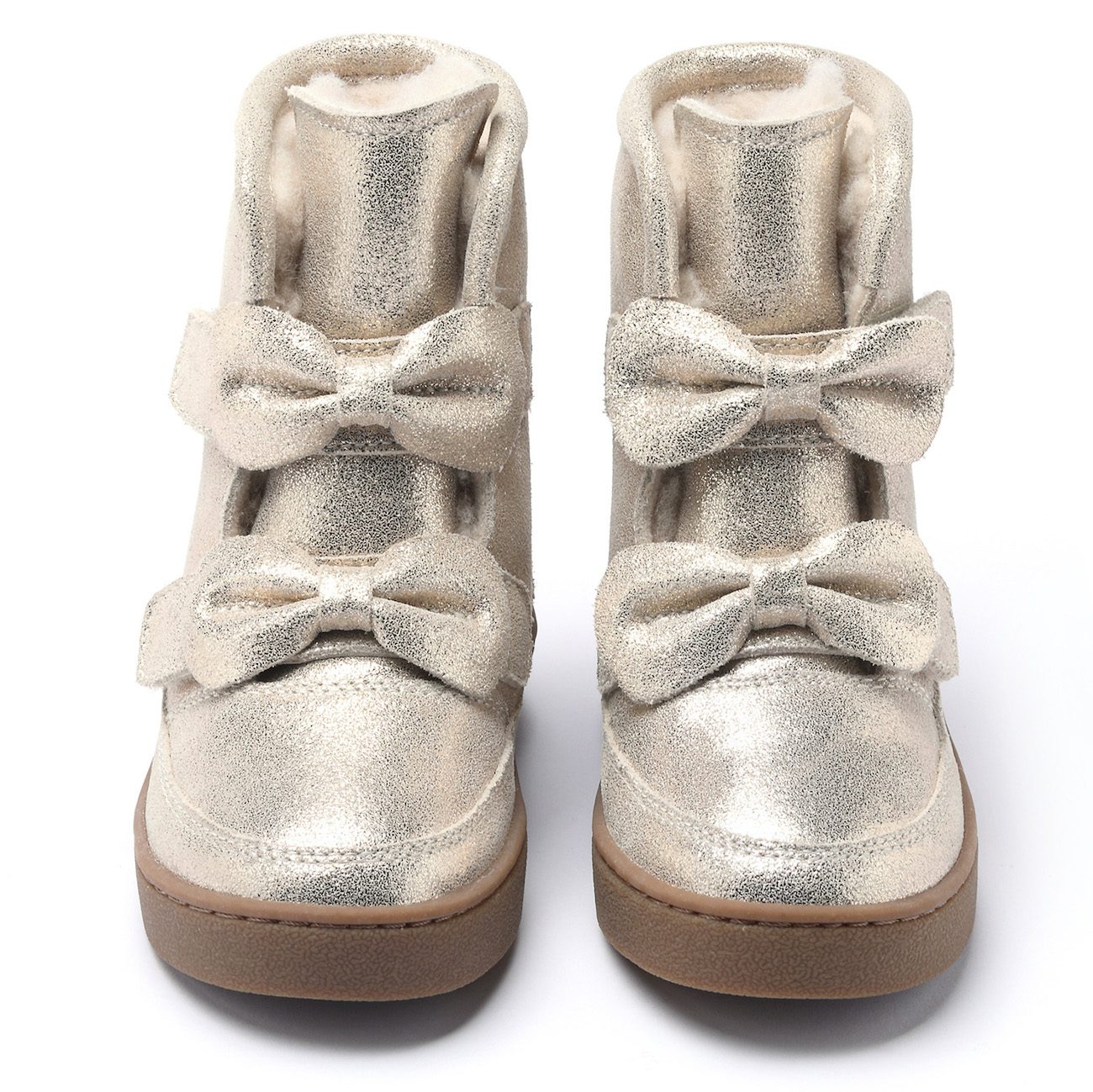 Isa Exclusive Lining | Silver Metallic Leather