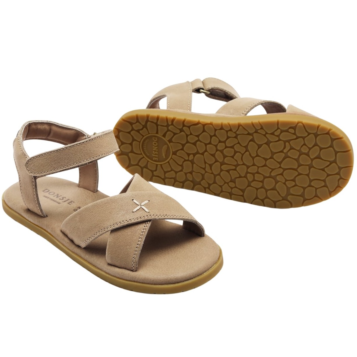 Otis Sandals | Taupe Leather