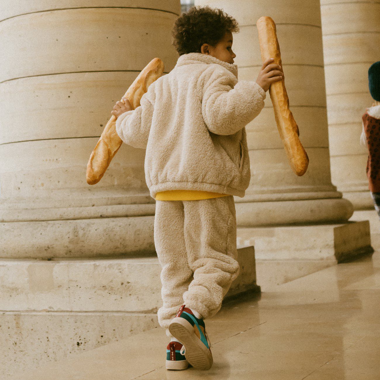 Polar Sherpa Sweatpant | Nude