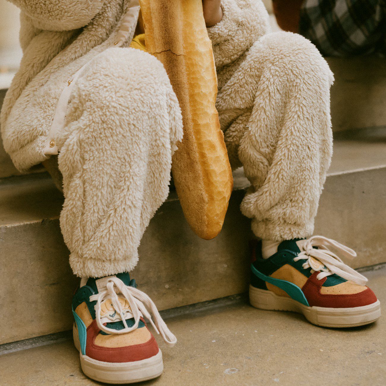 Polar Sherpa Sweatpant | Nude