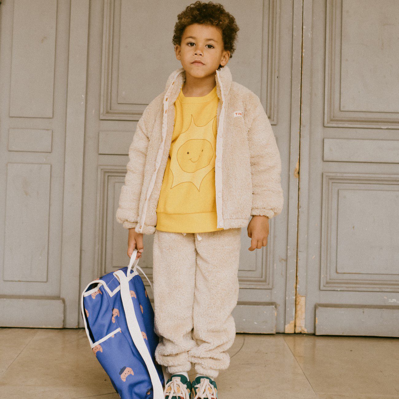 Polar Sherpa Sweatpant | Nude