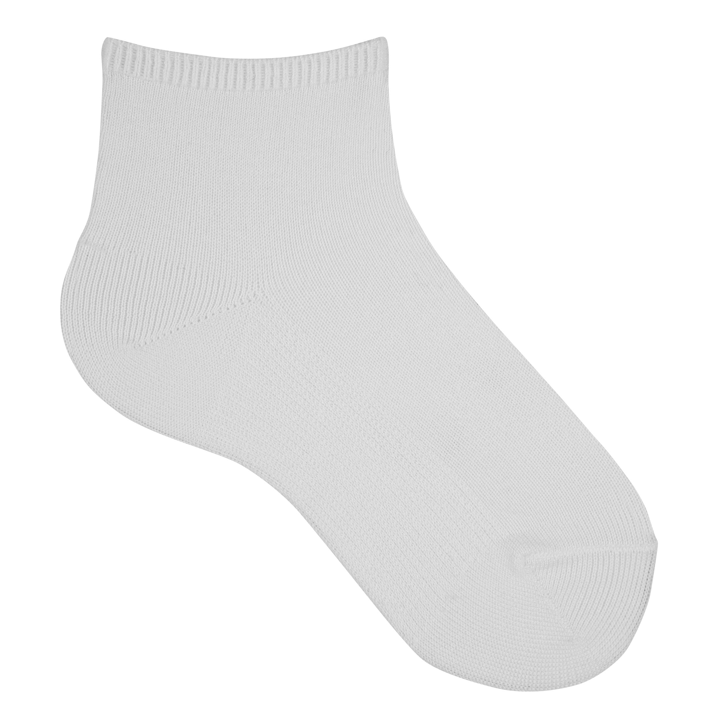 Elastic Ankle Socks | White (200)