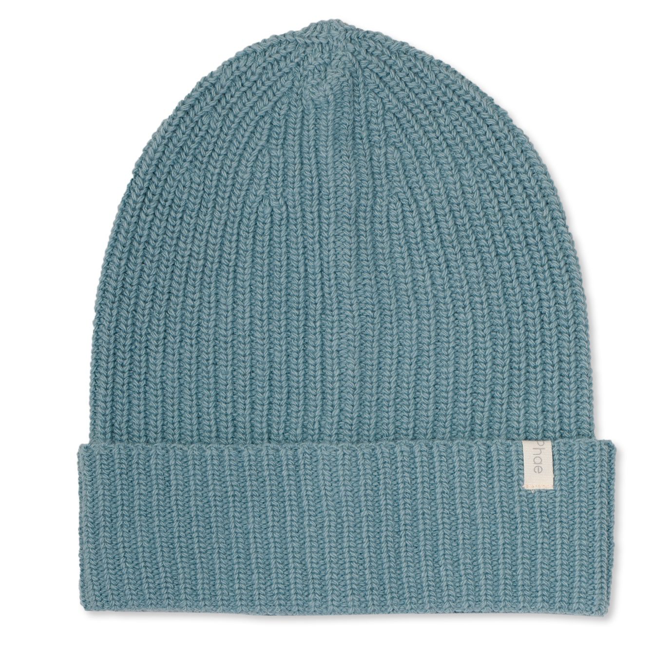 Cashmere-blind Knit Beanie | Topaz Blue