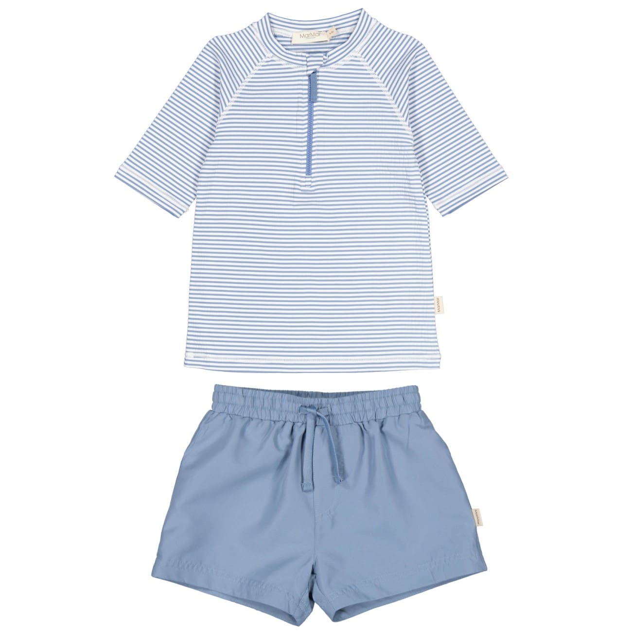 Swinston Swim Top & Swiggo Swim Shorts | Dark Sky/Stripe