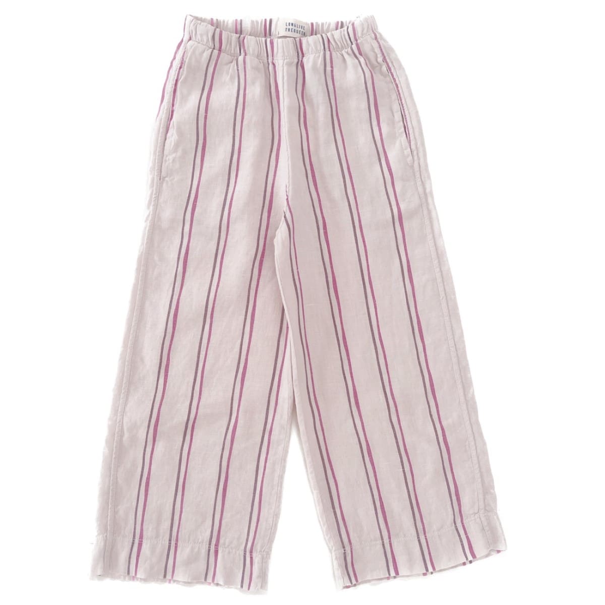 24101 Linen Trousers | Striped Linen