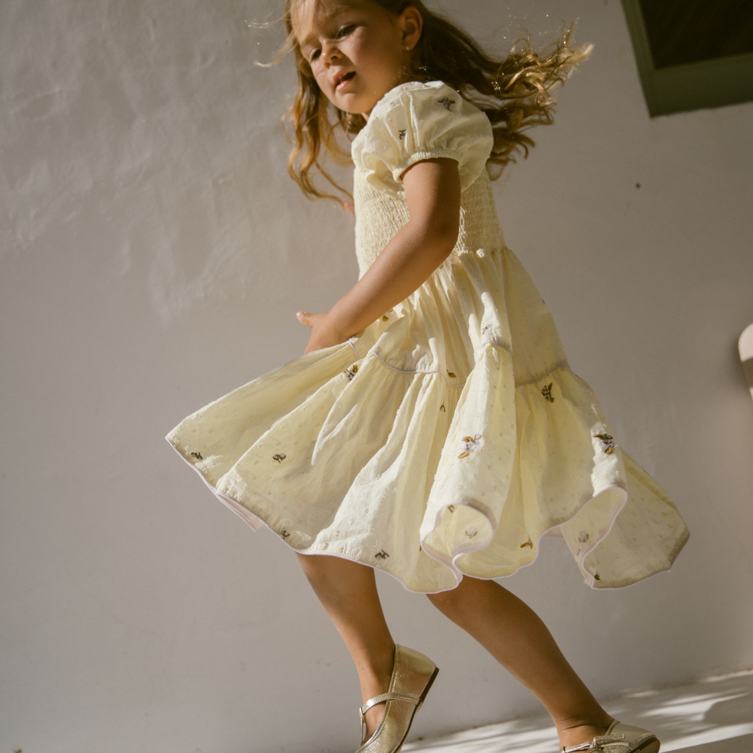 Dyman Dress Apple Blossom