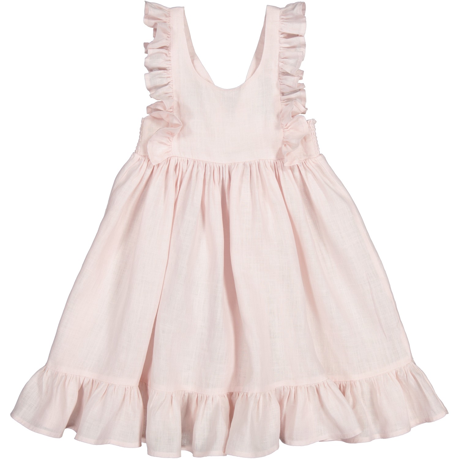 Danita Frill Dress Mauve Rose