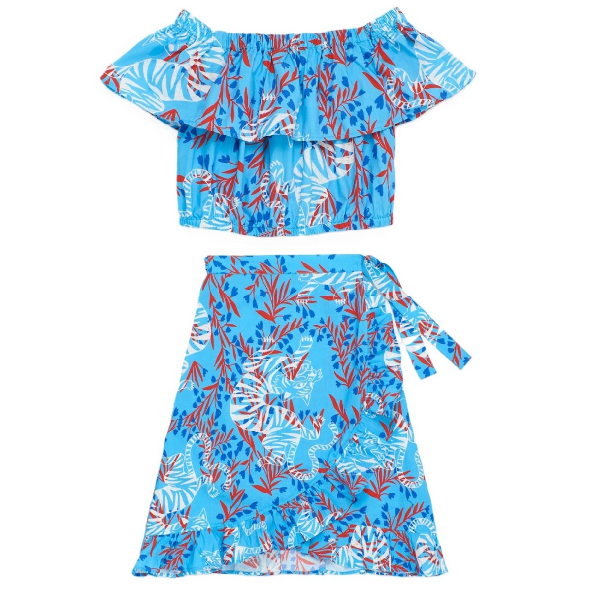 Top & Skirt Set Bengala Aquarius