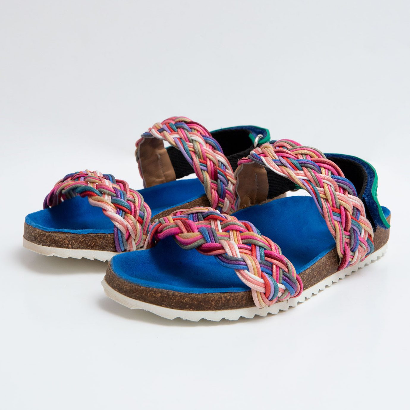 Cucumber Blue Sandals