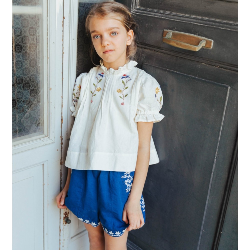 Luna Top | Opaline Linen