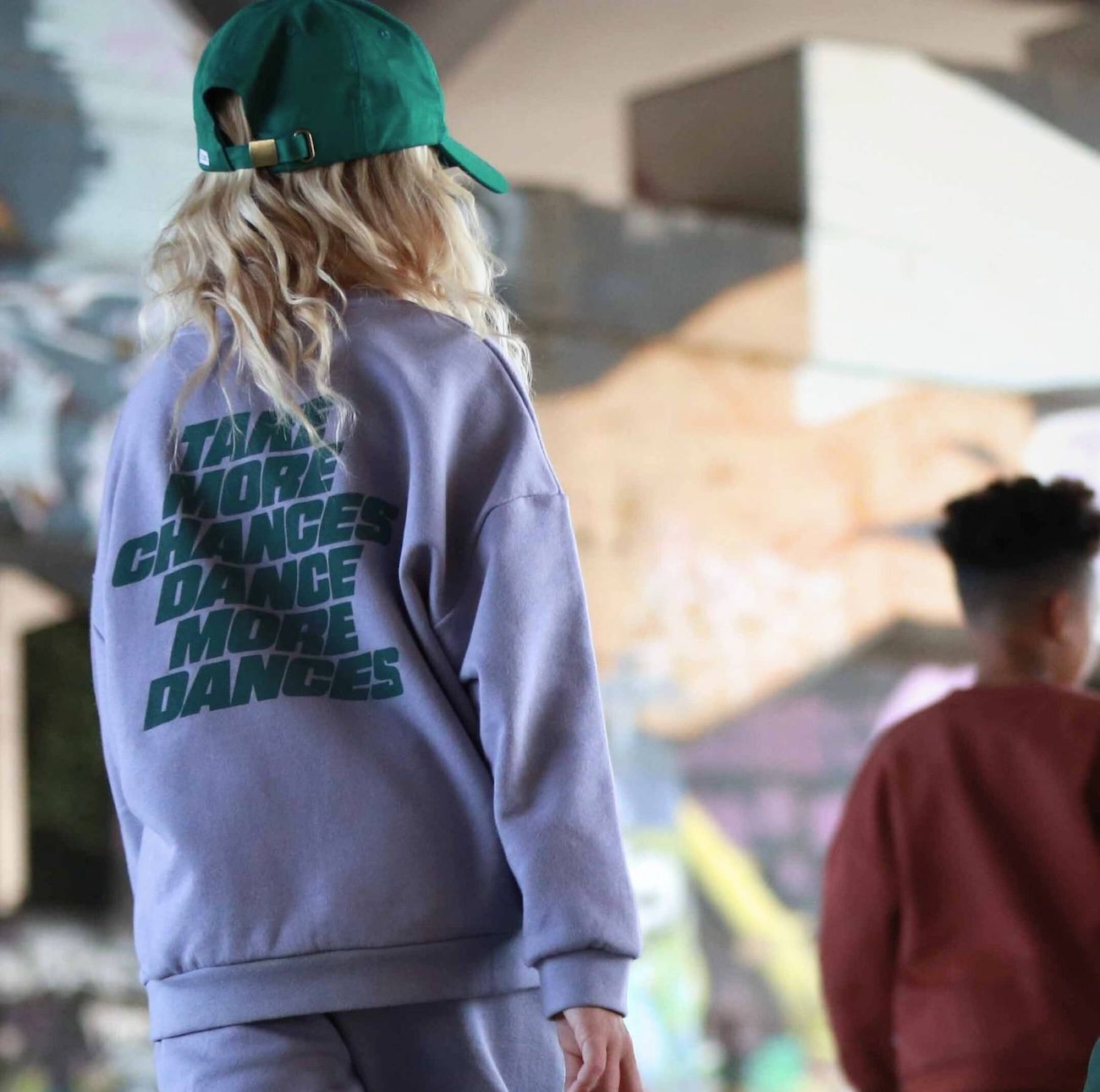 Lavender Dance Sweater