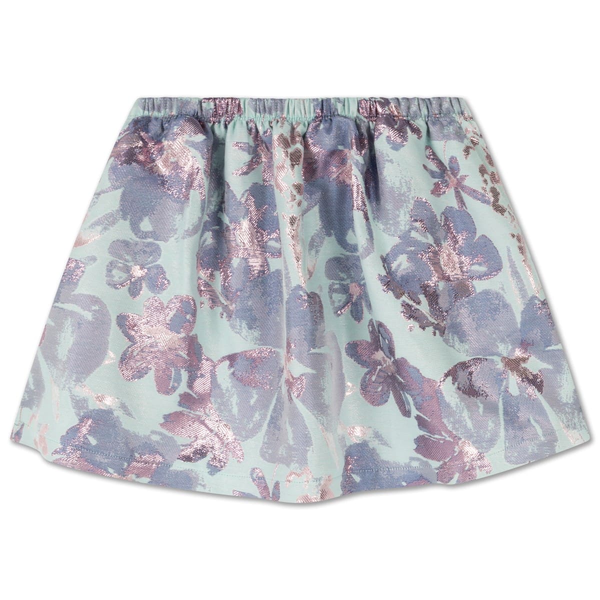 Skirt | Sparkle Aqua Flower