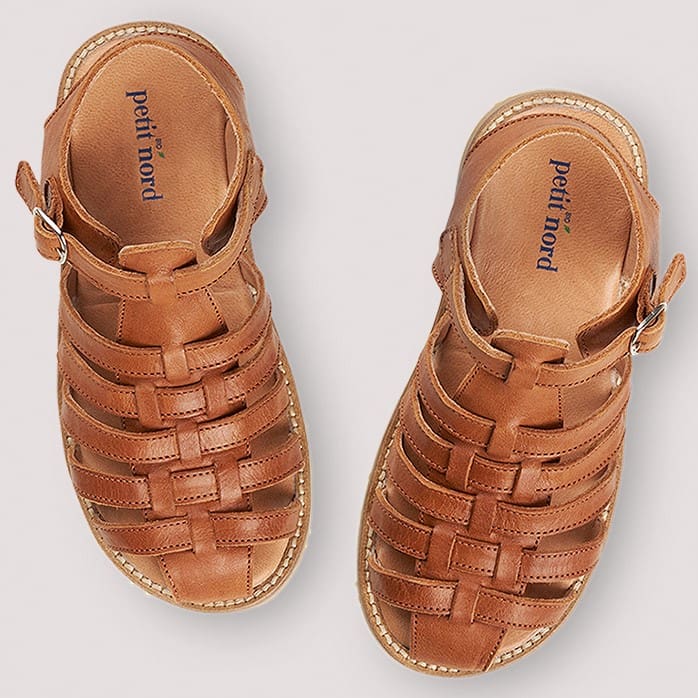 Braided Sandal | Cognac