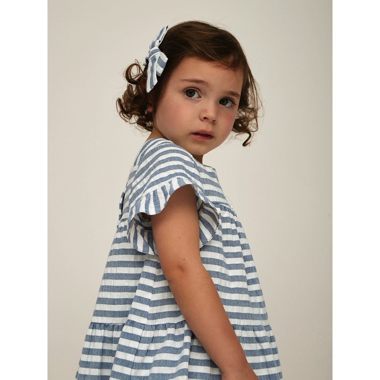 Baby Stripe Print Dress