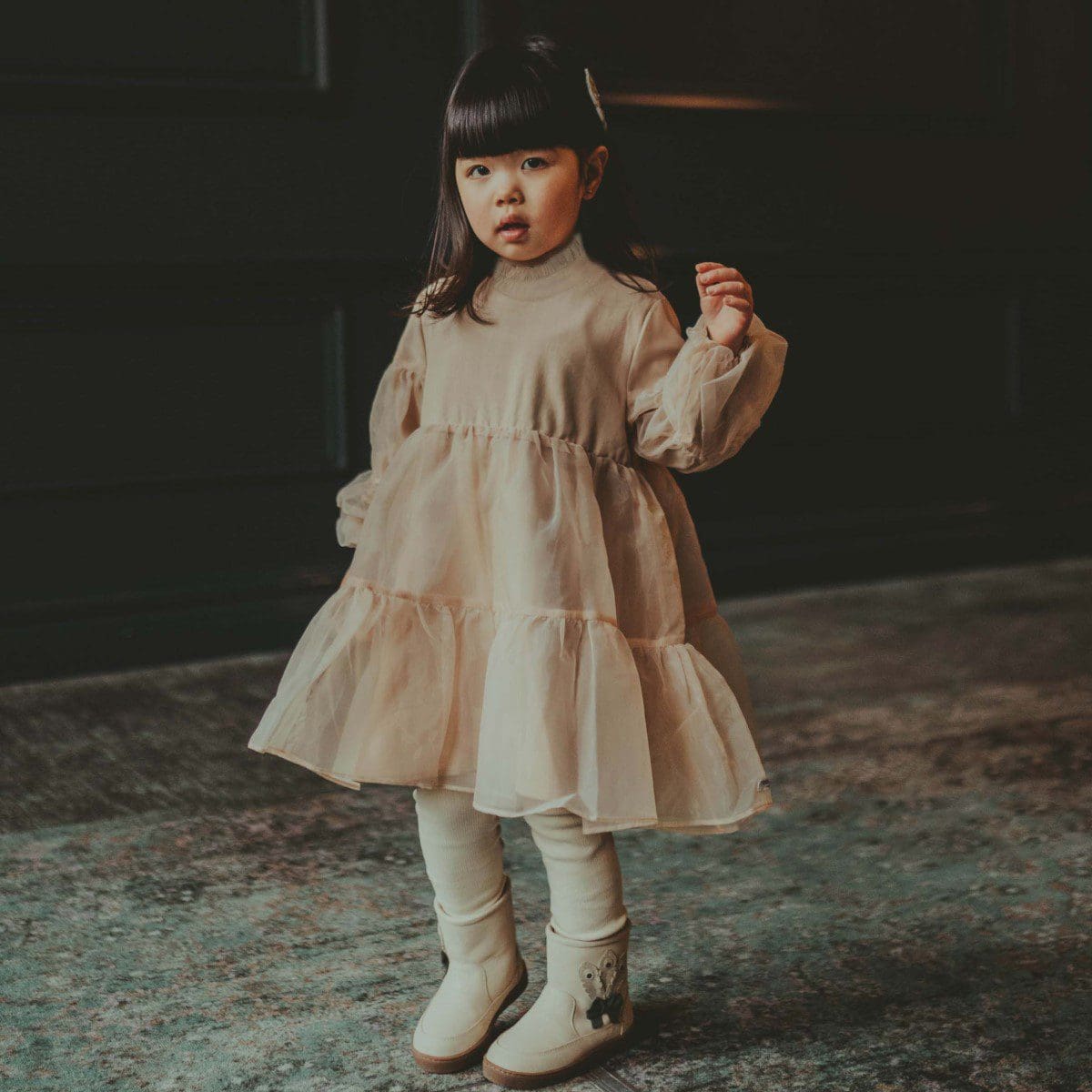 Valentien Dress | Light Coral