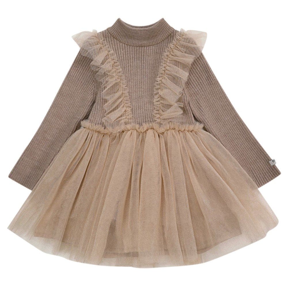 Flovos Dress | Lavender Brown