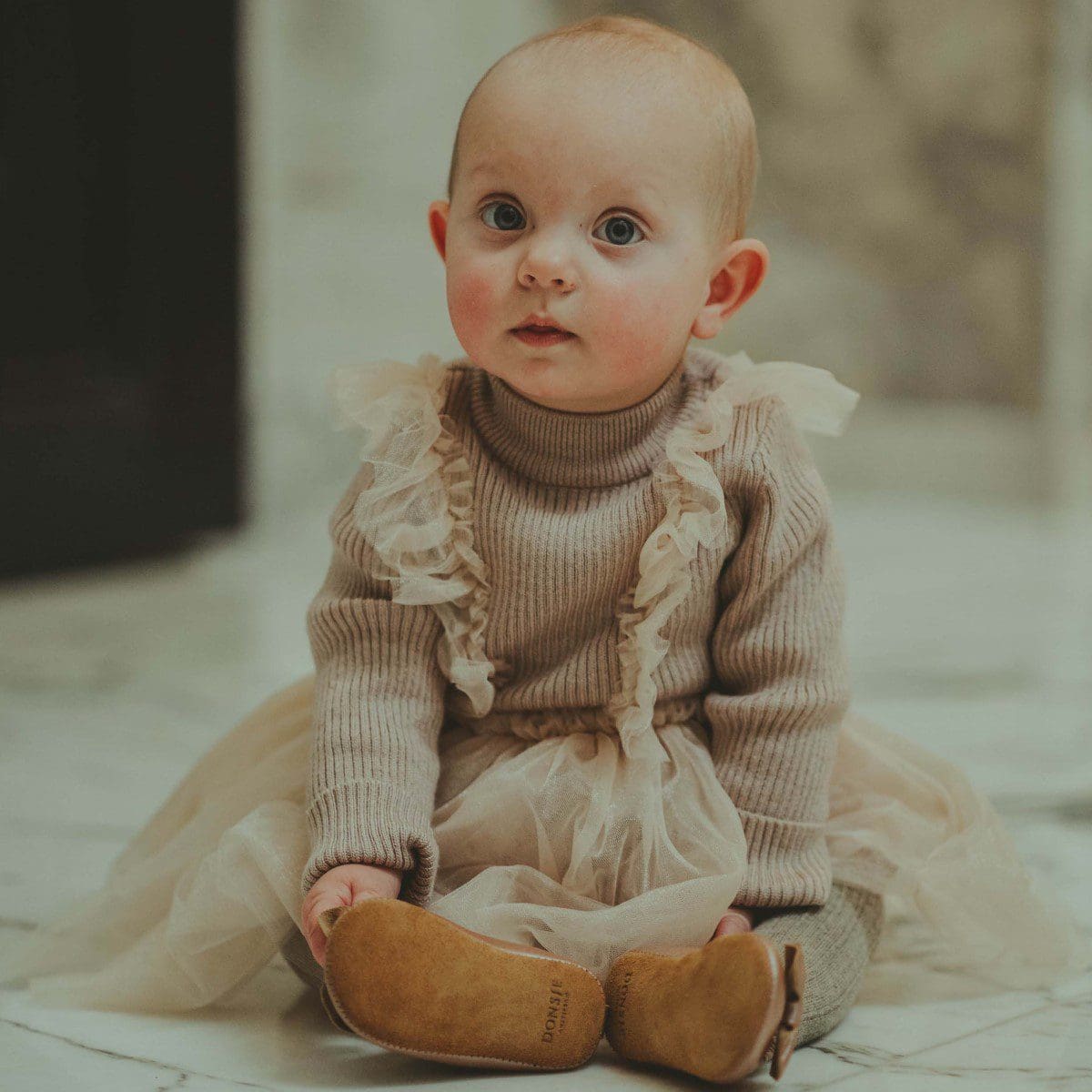 Flovos Dress | Lavender Brown